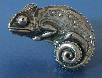 Brooch - Chameleon profile