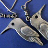 Earrings - kingfishers